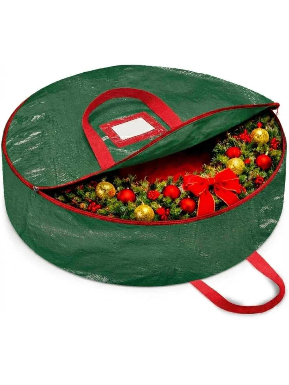 Holiday Gift Wrap Storage Organizer & Wreath Storage Bag NWT